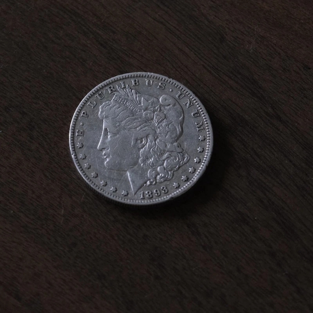 1893-O Morgan Silver Dollar Silver Coin - Rare 300,000 mintage
